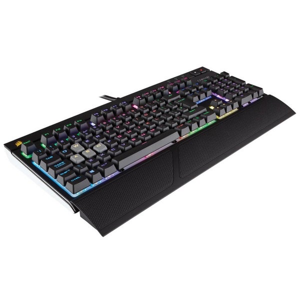 Corsair Gaming STRAFE RGB Cherry MX Red Performance Multi-Colour RGB Backlit Mechanical UK Gaming Keyboard