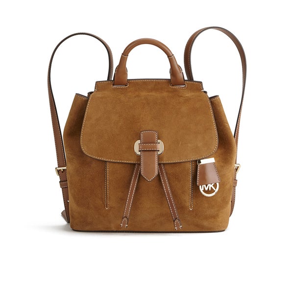 MICHAEL MICHAEL KORS Women's Romy Suede Backpack - Dark Caramel