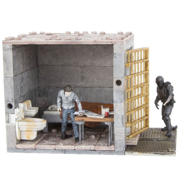 McFarlane The Walking Dead Lower Prison Cells Construction Set