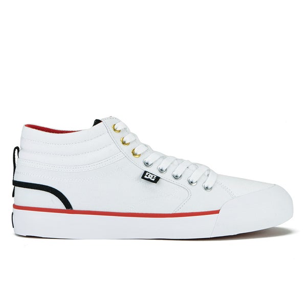 DC Shoes Men's Evan Smith High Top Trainers - White