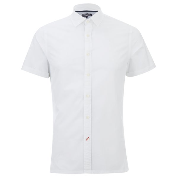 Tommy Hilfiger Men's Byram Short Sleeve Shirt - Classic White