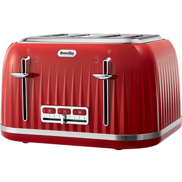 Breville VTT783 Impressions Collection Toaster - Red