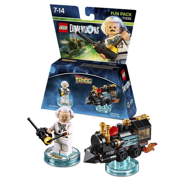 LEGO Dimensions Back to the Future Doc Brown Fun Pack