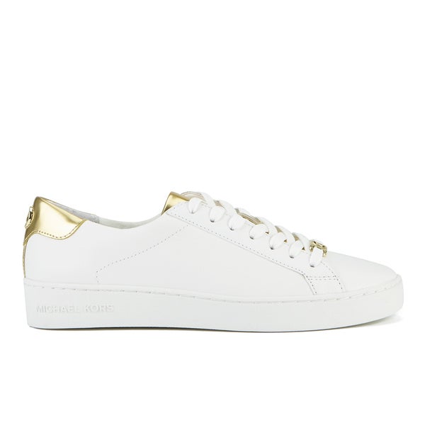 MICHAEL MICHAEL KORS Women's Irving Lace Up Trainers - White