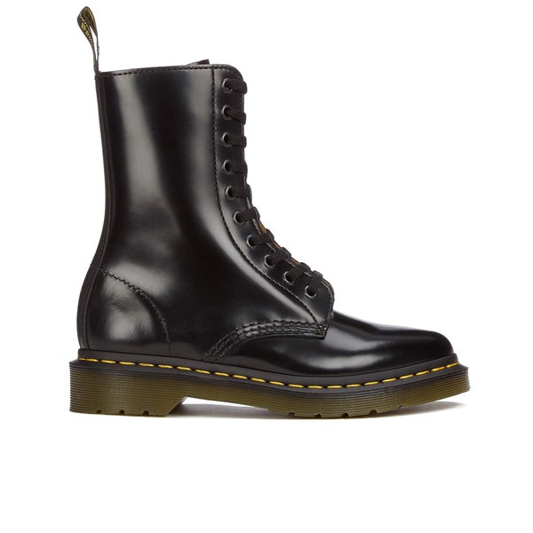 Dr. Martens Women's Alix Lace Up Boots - Black Polished Smooth