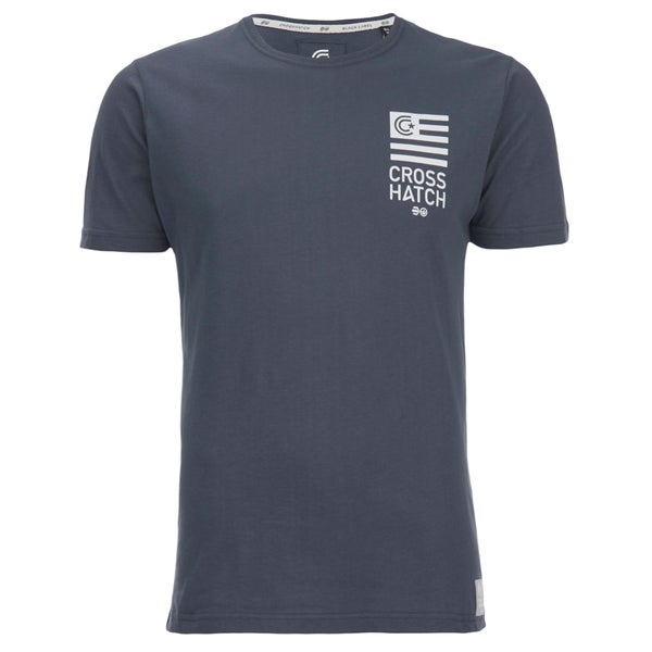 Crosshatch Men's Formalhaut Back Print T-Shirt - Periscope