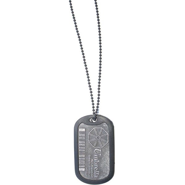 Resident Evil Umbrella Corporation Rubber Rim Dog Tag