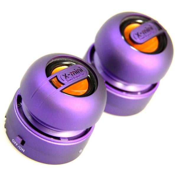 X-Mini Max Capsule Speaker Pair - Purple