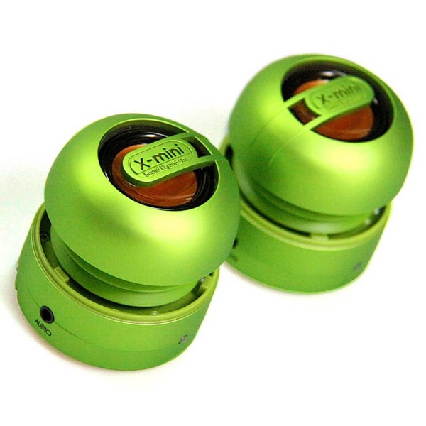 X-Mini Max Capsule Speaker Pair - Green