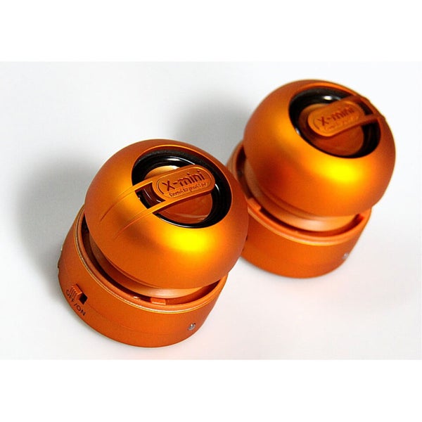 X-Mini Max Capsule Speaker Pair - Orange