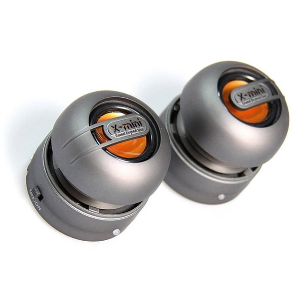 X-Mini Max Capsule Speaker Pair - Gunmetal