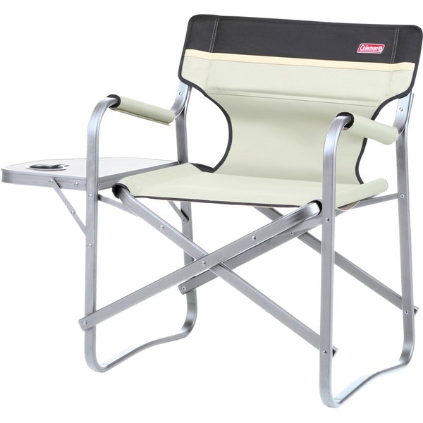 Coleman Deck Chair with Table - Khaki