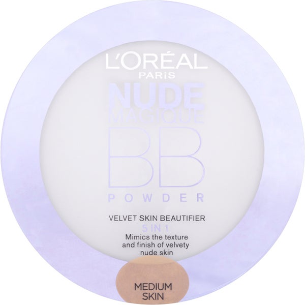 Pó BB da L'Oréal Paris, Nude Magique  - Médio
