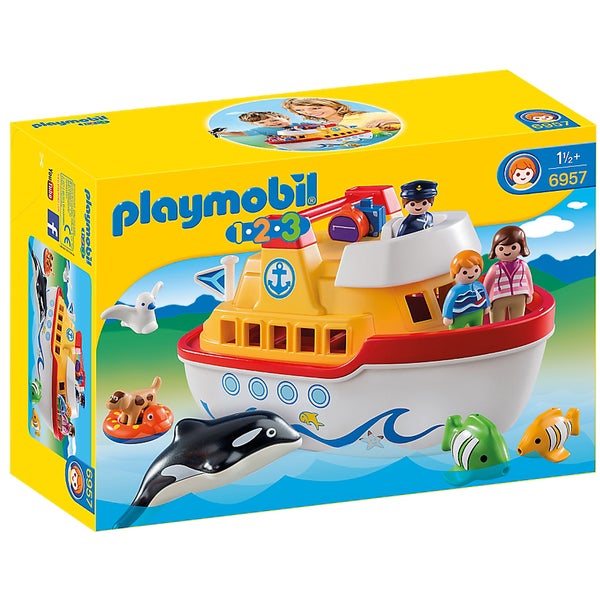 Playmobil 1.2.3. My Take Along Ship (6957)