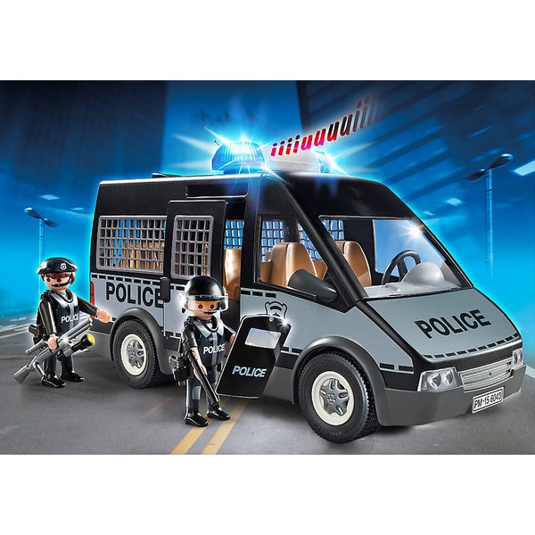 Fourgon de police avec sirène et gyrophare - Playmobil (6043)
