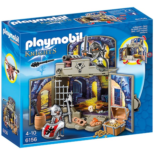Playmobil Aufklapp-Spiel-Box "Ritterschatzkammer" (6156)