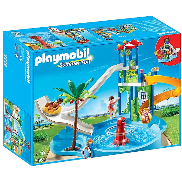 Playmobil Summer Fun Water Park with Slides (6669)