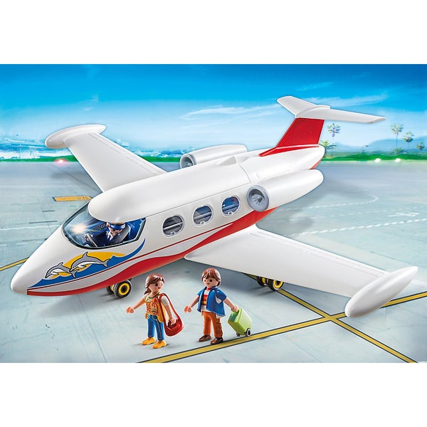 Avion avec pilote et touristes -Playmobil (6081)
