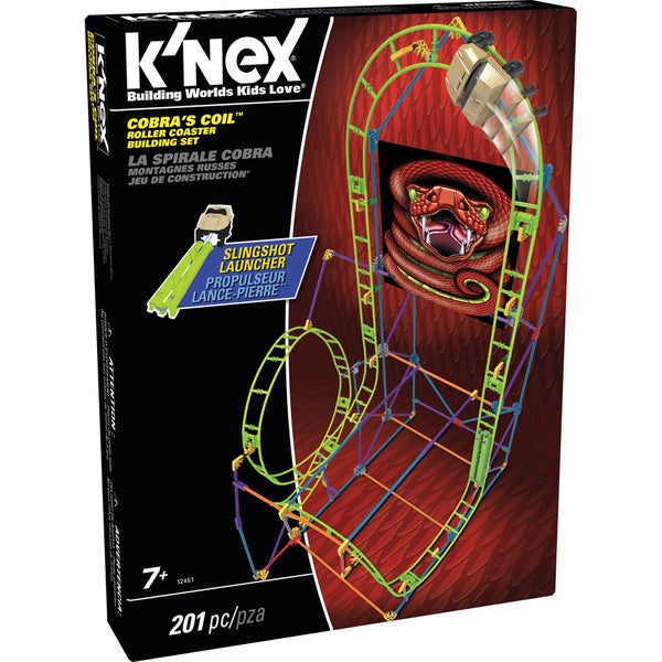 KNEX Cobra's Coil Roller Coaster