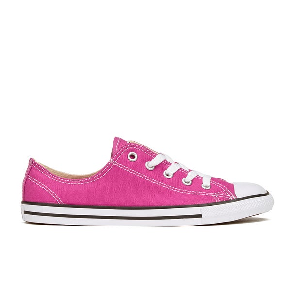 Converse Women's Chuck Taylor All Star Dainty Ox Trainers - Plastic Pink/Black/White