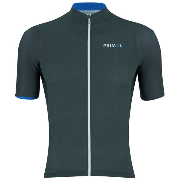 Primal Blu Steel Helix Short Sleeve Jersey - Black