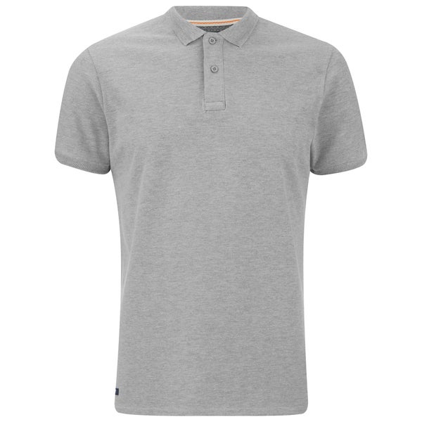 Threadbare Men's Fred Polo Shirt - Charcoal