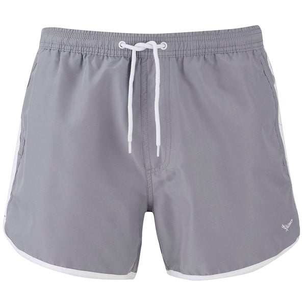 Threadbare Men's Swim Shorts - Mid Grey