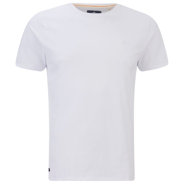 T -Shirt Threadbare pour Homme William -Blanc