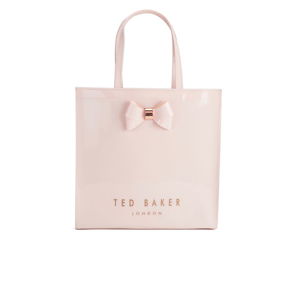Ted Baker Women's Sumacon Plain Bow Large Icon Shopper Bag - Baby Pink