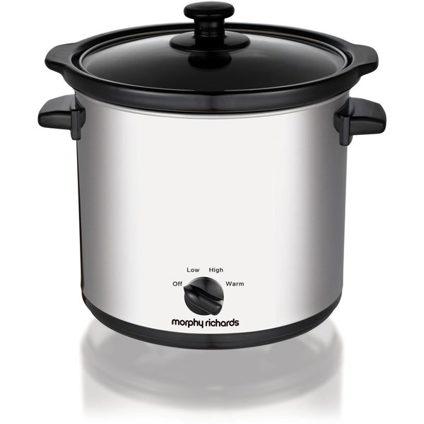 Morphy Richards 460006 Slow Cooker - Stainless Steel - 3.5L