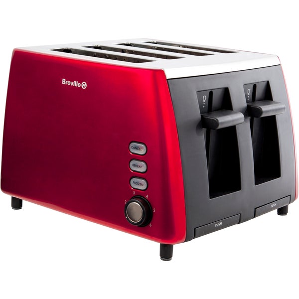 Breville VTT465 4 Slice Toaster - Red