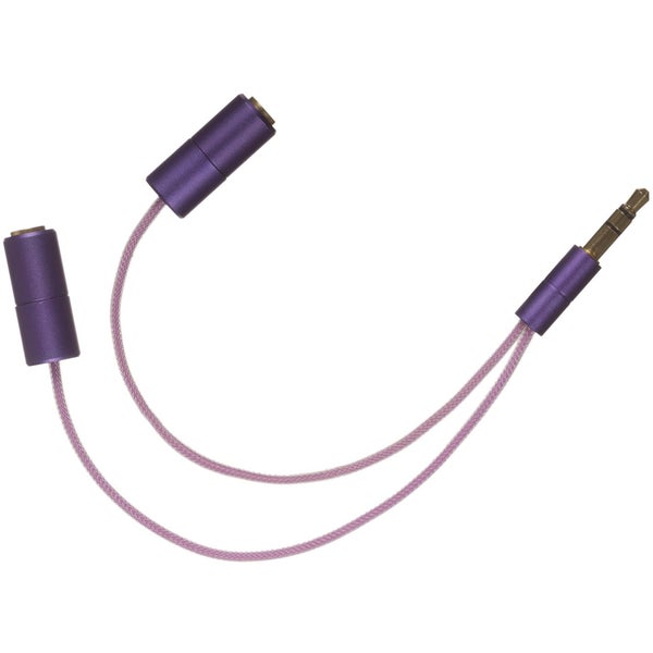 KitSound Headphone Splitter - Purple