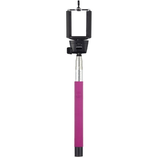 Kitvision Basic Bluetooth Selfie Stick With Phone Holder - Pink