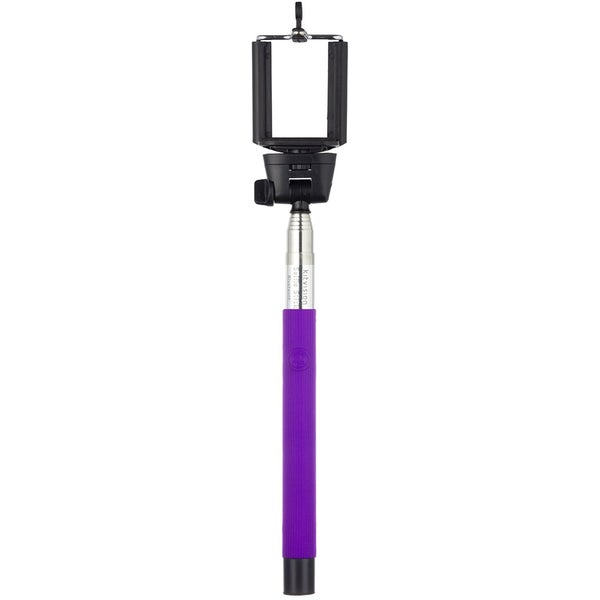 Kitvision Basic Bluetooth Selfie Stick With Phone Holder - Purple