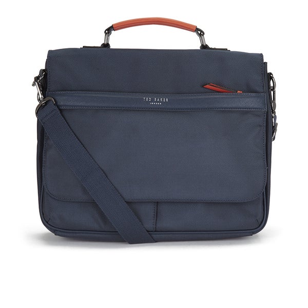 Ted Baker Men's Tograin Nylon Satchel - Navy