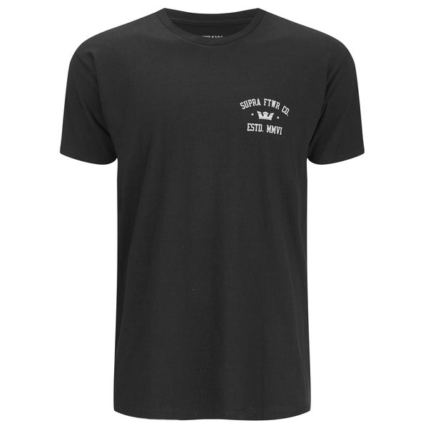 Supra Men's Contender Back Print T-Shirt - Black