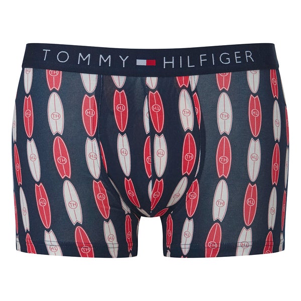 Tommy Hilfiger Men's Surf Board Print Boxer Shorts - Navy Blazer
