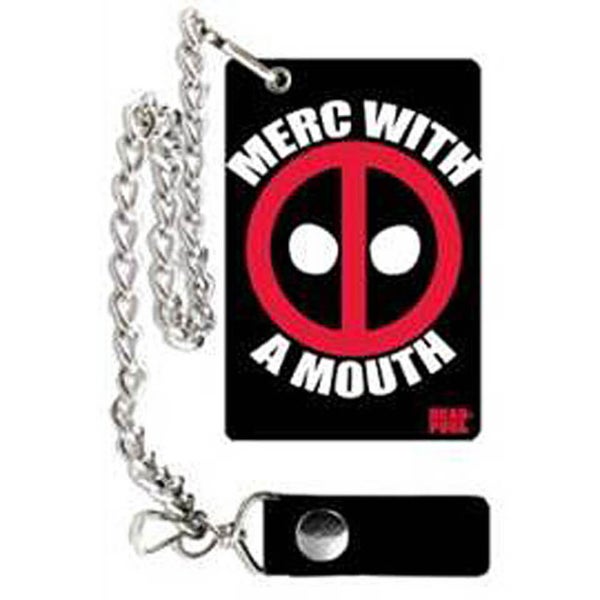 Marvel Deadpool Merc With A Mouth Chain Wallet