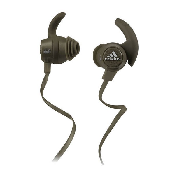 Monster adidas Sports Response Earphones with Contol Talk - Olive