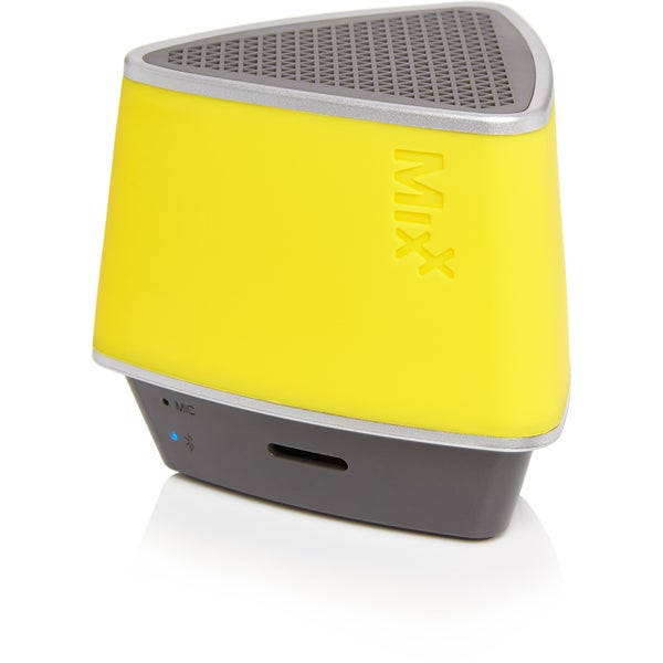 Mixx S1  Bluetooth Wireless Portable Speaker (Inc hands free conference calling) - Neon Yellow