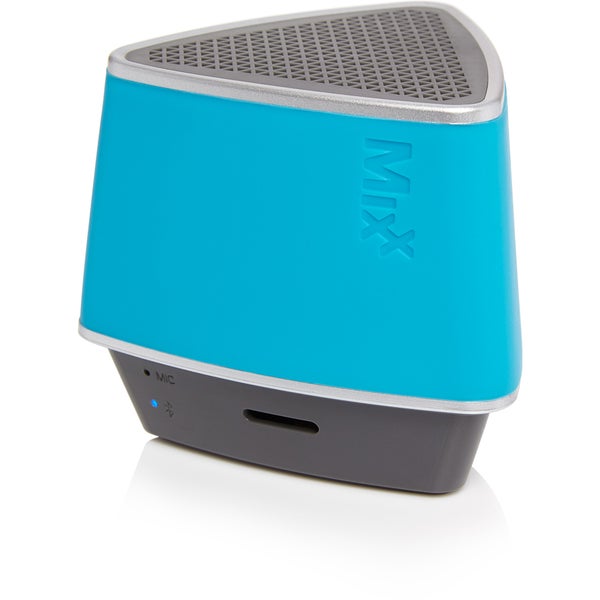Mixx S1  Bluetooth Wireless Portable Speaker (Inc hands free conference calling) - Neon Blue