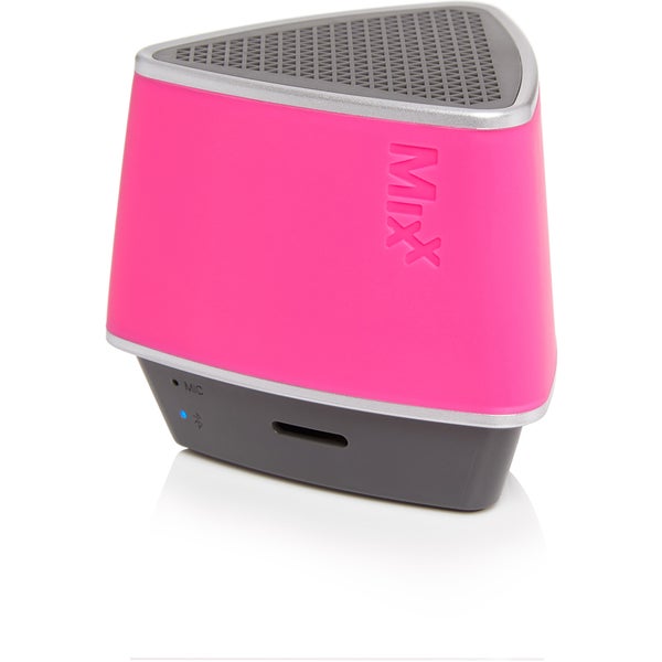 Mixx S1  Bluetooth Wireless Portable Speaker (Inc hands free conference calling) - Neon Pink