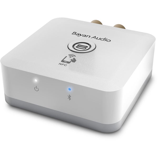 Bayan Audio Streamport Universal Bluetooth Wirless Hi-Fi Adaper - White