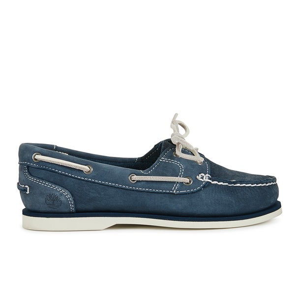 Timberland Women's Classic Boat Shoes - Navy Blue