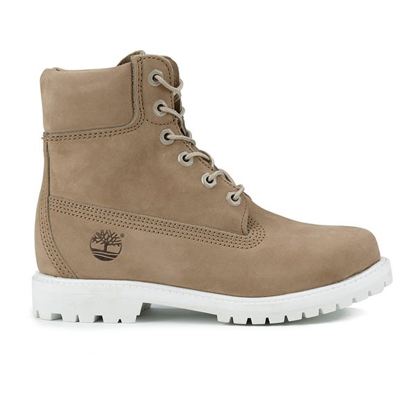 Timberland Women's Icon 6 Inch Premium Nubuck Boots - Beige