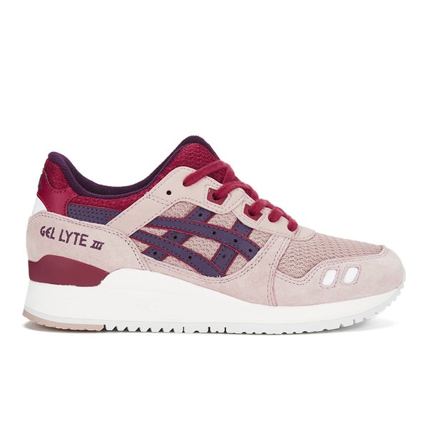 Asics Lifestyle Women's Gel-Lyte III Trainers - Adobe Rose/Purple