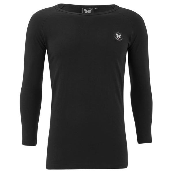 Good For Nothing Men's Lineola 3/4 Sleeve Top - Black