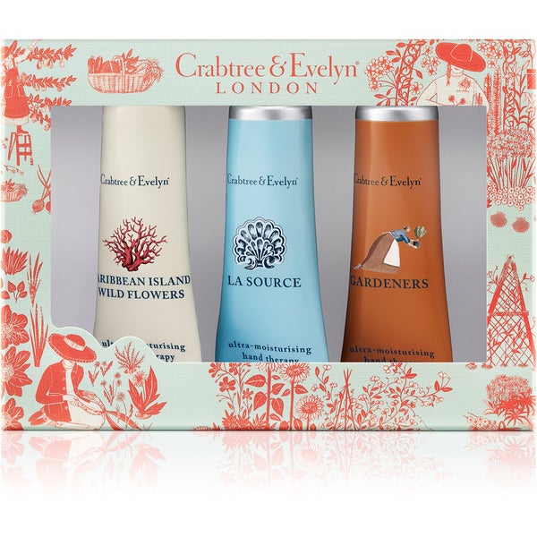Crabtree & Evelyn Best Sellers Hand Therapy 3 x 25g