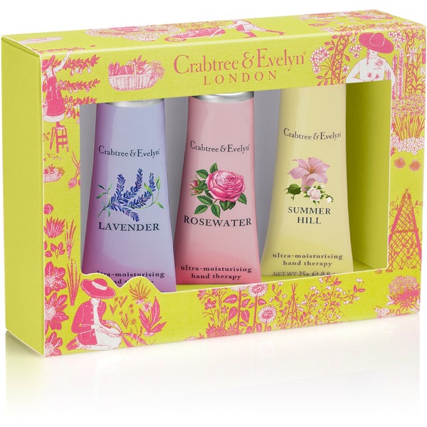 Crabtree & Evelyn Floral Hand Therapy 3 x 25 g