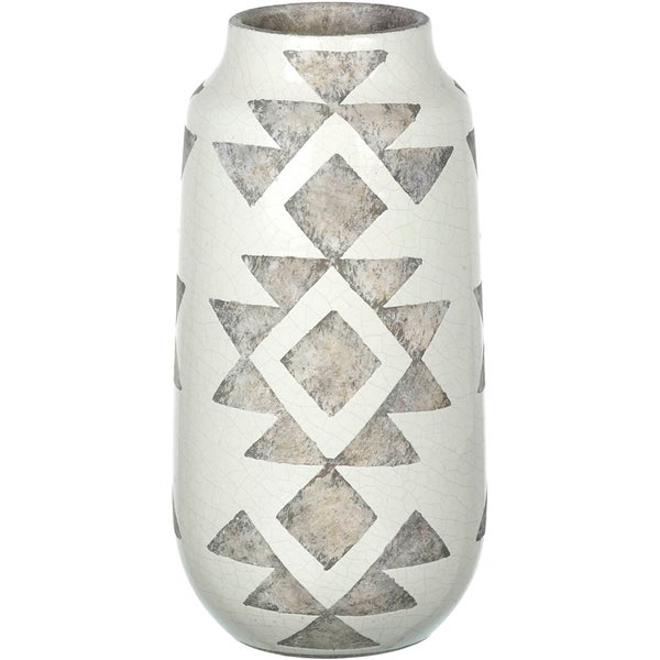 Parlane Lopez Ceramic Vase - Cream (420mm x 220mm)
